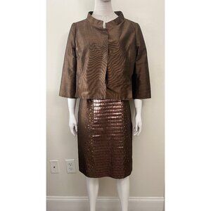 CARLISLE 2 PIECE SKIRT SUIT SET PLUS SIZE 14